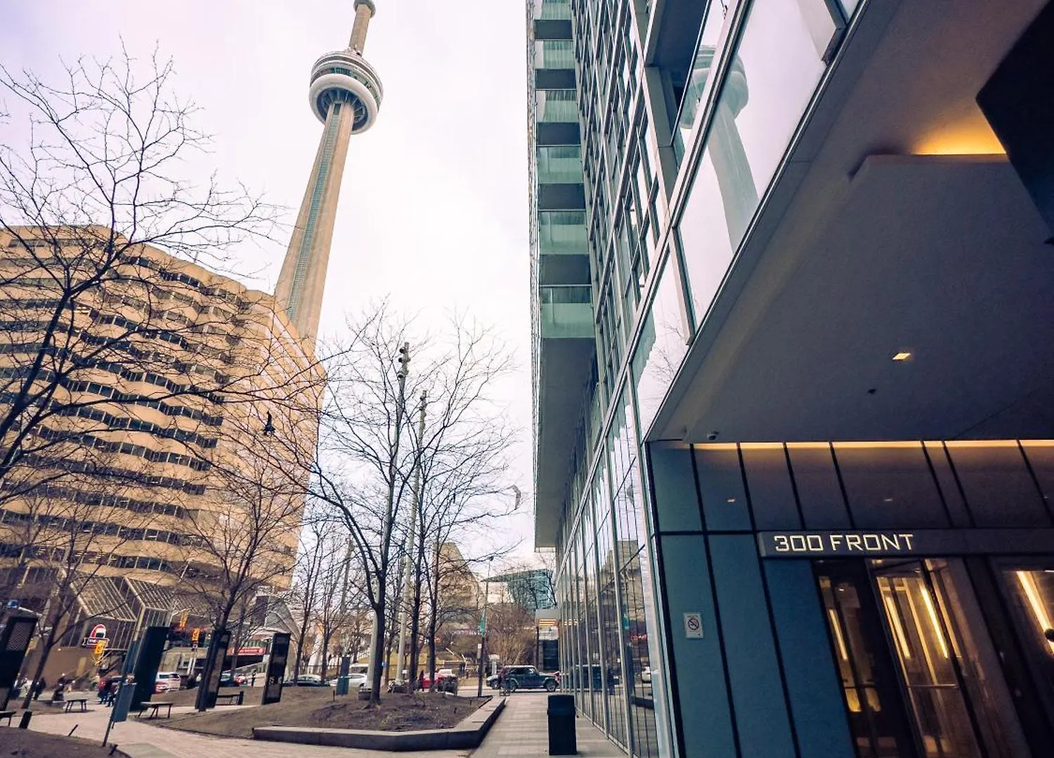 Appartement Comfort Front Suites Cn Tower View & Free Parking Toronto